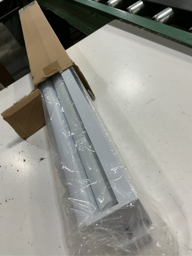 Condition photo showing Good Condition for joydeco no drill zebra blinds for windows, cordless day & night dual sheer roller shades, easy installation, free-stop light filtering privacy blinds for home(white,34" w x 75" h,2025 version) white (no drill) 34"w x 75"h
