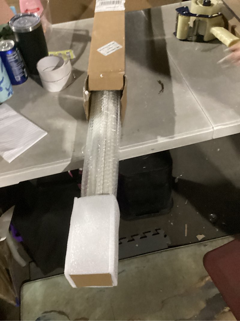 Condition photo showing Good Condition for 100% Blackout Roller Shades Cordless Blinds for Indoor Windows,Free-Stop Window Shades Pull Down,Thermal Insulated Fabric UV Protection,Blackout Window Guard Blinds for Home,Office,Ivory,32" W x 72" H Ivory 32"W x 72"H