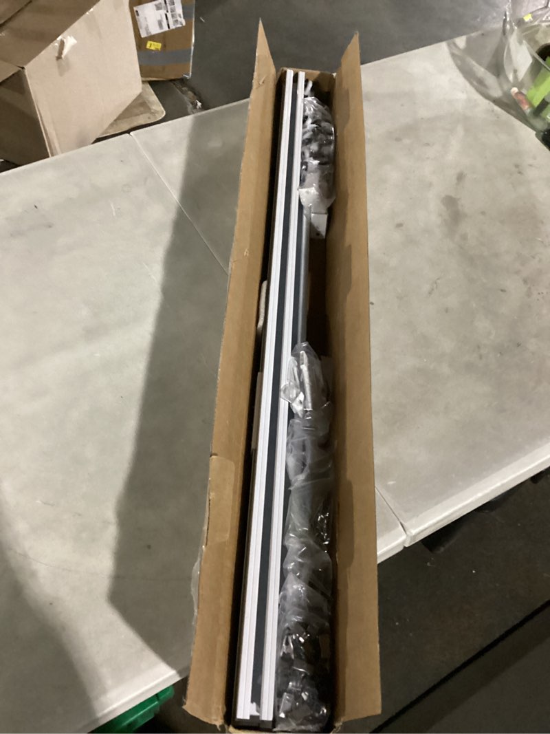 Condition photo showing Good Condition for adjustable 3ft–9ft ceiling/wall mount curtain rail system, curtain track set with hooks, smooth-glide aluminum design for living room, bedroom, kitchen, rv, patio & sliding glass doors,white 6-9ft (72-108in)