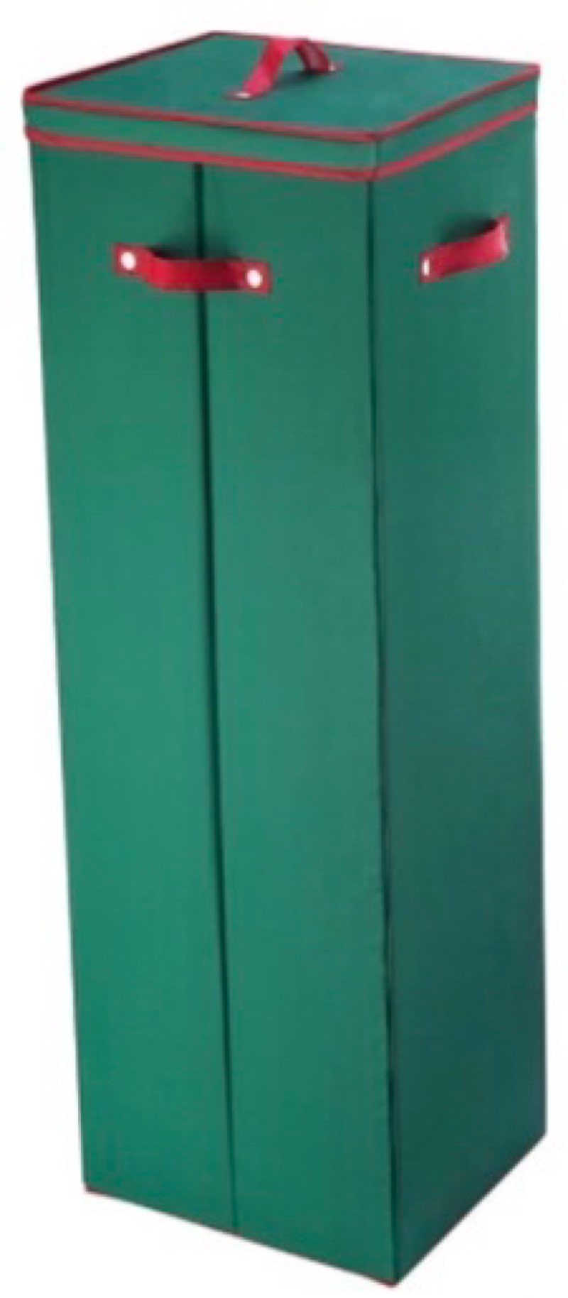 wrapping paper storage box-holds 20 rolls of 40” gift wrap-upright container, lid, dividers & handles-for holiday & christmas wrap by elf stor (green)