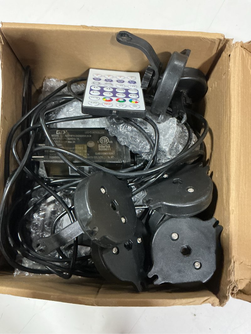 Condition photo showing New/Like New for t-sun colored pond lights with app and remote control – bright led underwater submersible fountain lights, ip68 waterproof landscape spotlight for garden koi pond aquarium fish tank (set of 6)