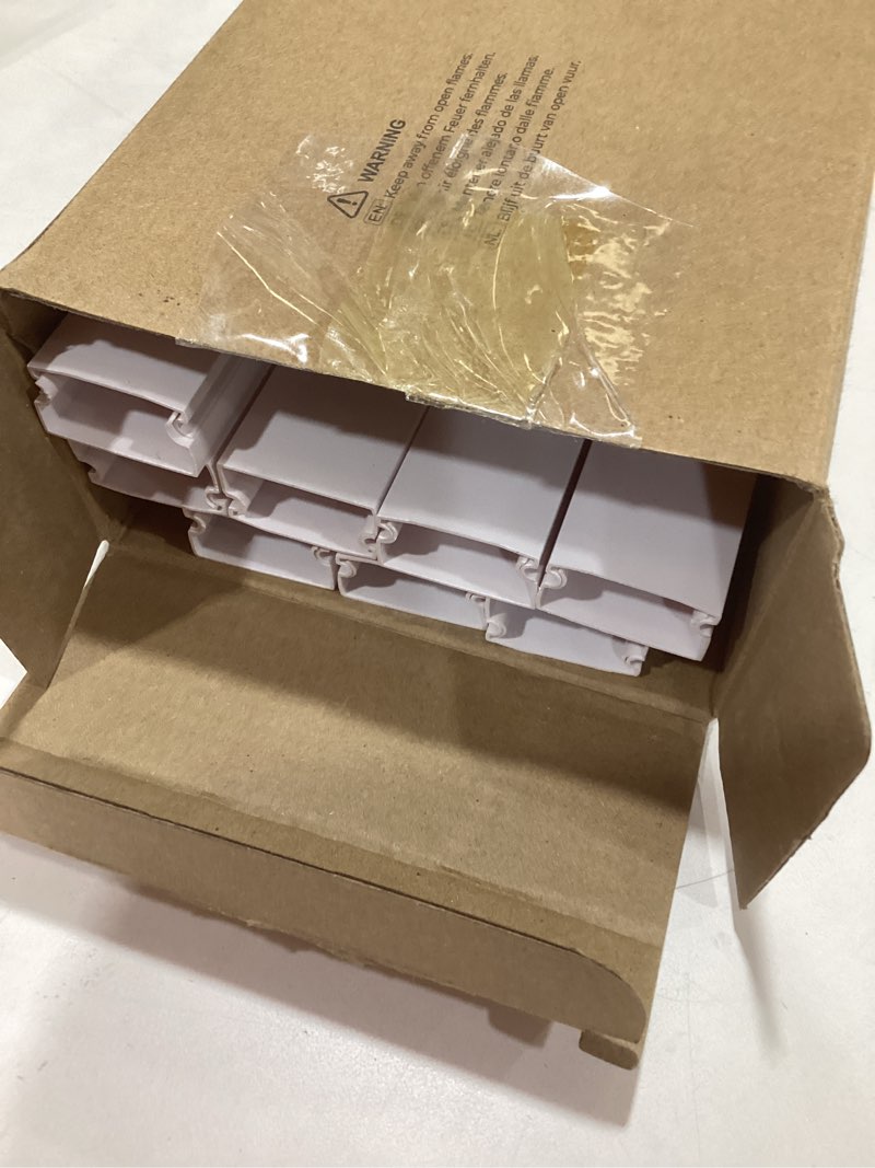 Condition photo showing Good Condition for yecaye 125in cord hider, large cord covers for wires on wall, cable management kit for mount tvs, wire hider cable concealer for home office, w1.18in h0.6in, white 125*1.18*0.6in white