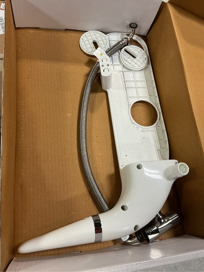 Condition photo showing As Is for KOHLER PureWash M100 Attachable Bidet System Toilet Seat Bidet Attachment in White