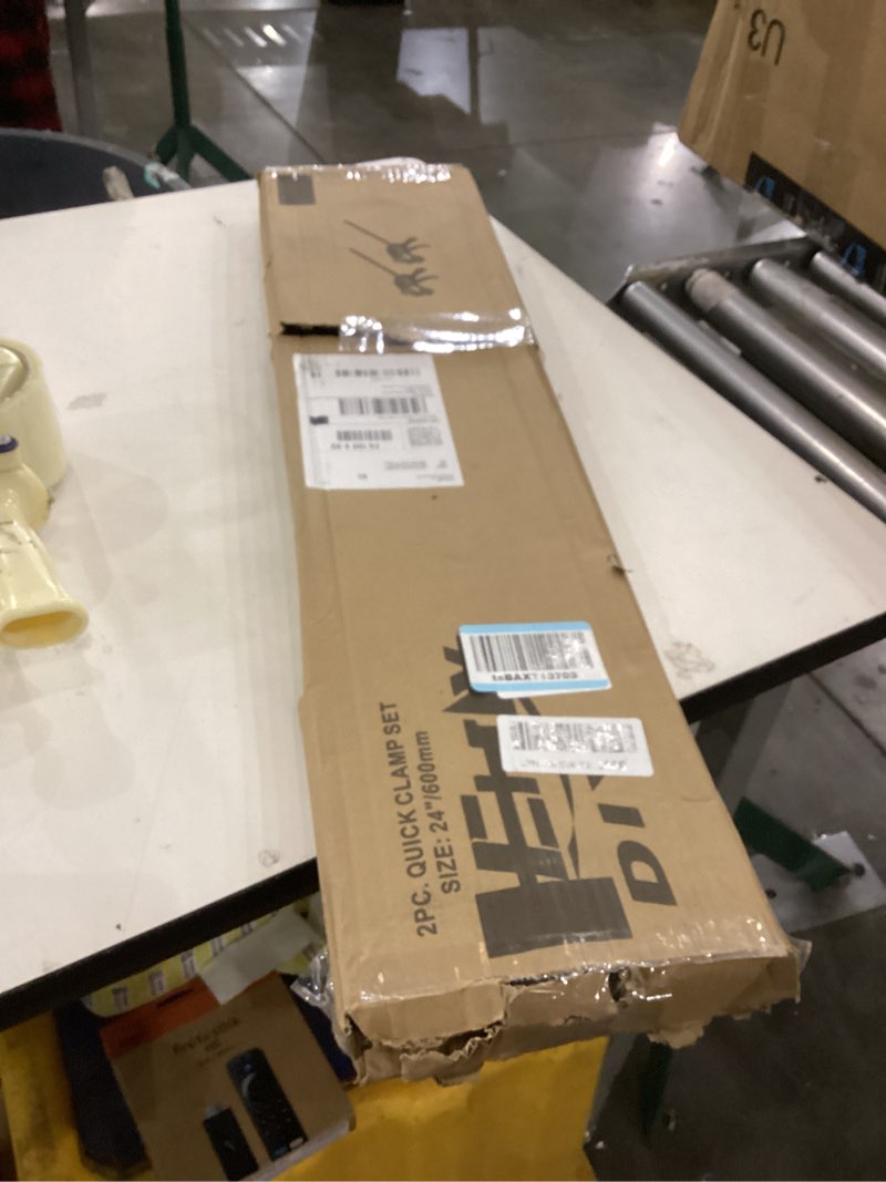 Condition photo showing Good Condition for EHDY 24" Bar Clamps for Woodworking, Medium 170 lbs One-Handed Spreader/Clamp, Light-Duty Quick-Clam