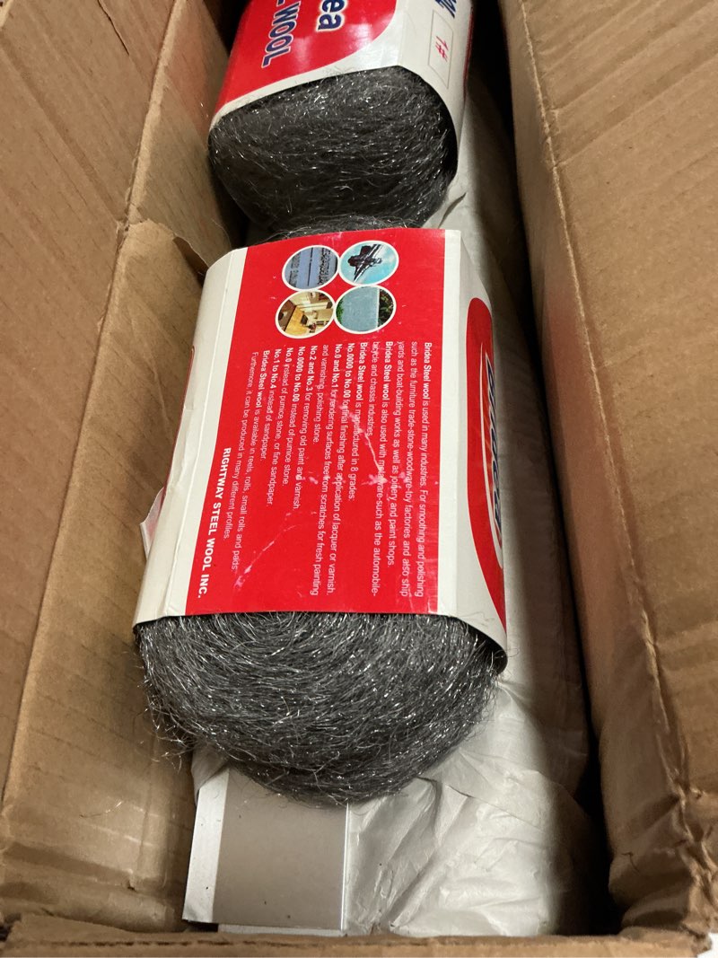 Condition photo showing As Is for Garage Door Seals, Heavy-Duty Garage Door Seals Bottom Rubber with Rodent Proof Steel Wool, Aluminum Track Retainer Base with Brush Seal Kit, Universal Garage Weather Stripping Kit (16.5ft) 16.5FT Black(Rodent Proof Steel Wool)