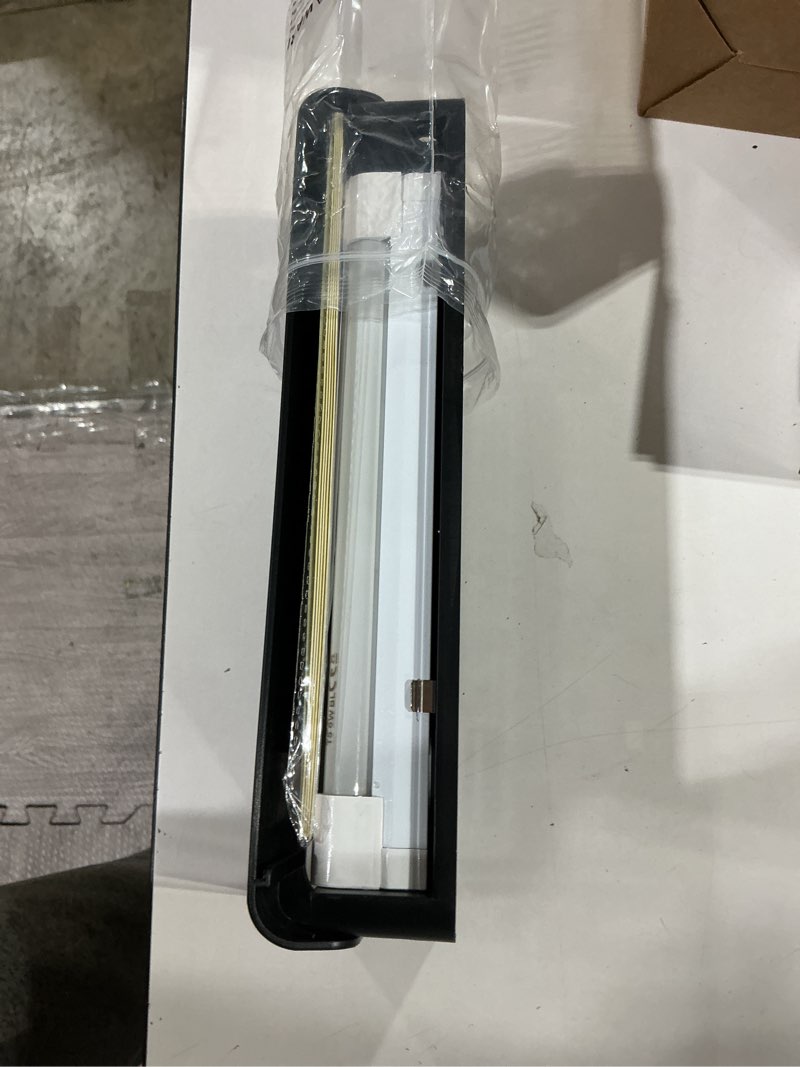 Condition photo showing Good Condition for fly catcher indoor,fruit fly traps indoors for home,wall sconce fly uv light trap for capturing flies,moths, gnats with 5 sticky glue boards, bug catcher indoor, light flying insect trap(1pack-black) 1pack-black-w/5 sticky glue boards