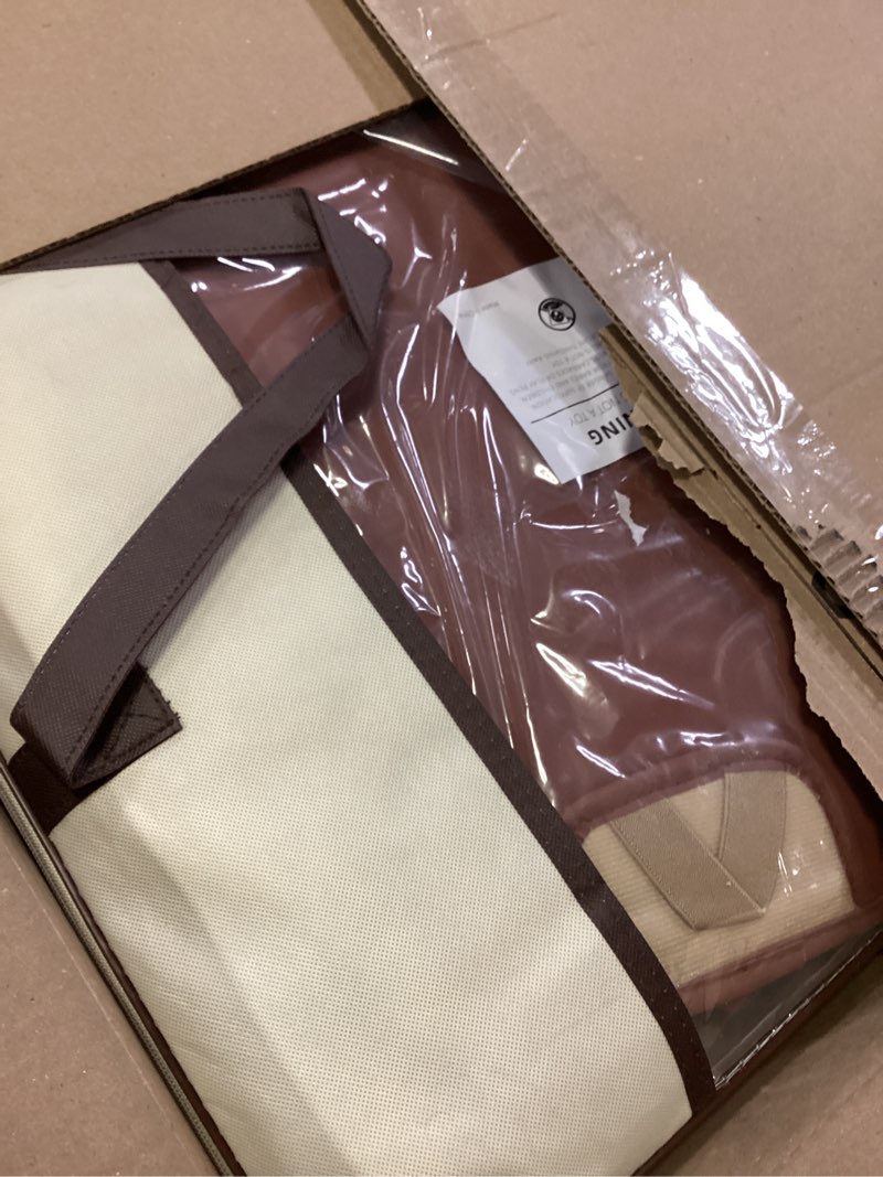 Condition photo showing New/Like New for FREESOO Black Brown Car Seat Covers Full Set - Faux Nappa Leather Seat Covers for Cars, Breathable Waterproof Front Seats Protector with Lumbar Support, Universal Fit for Automotive Sedan SUVs Pickups Black-Brown Full Set - 5 Seats