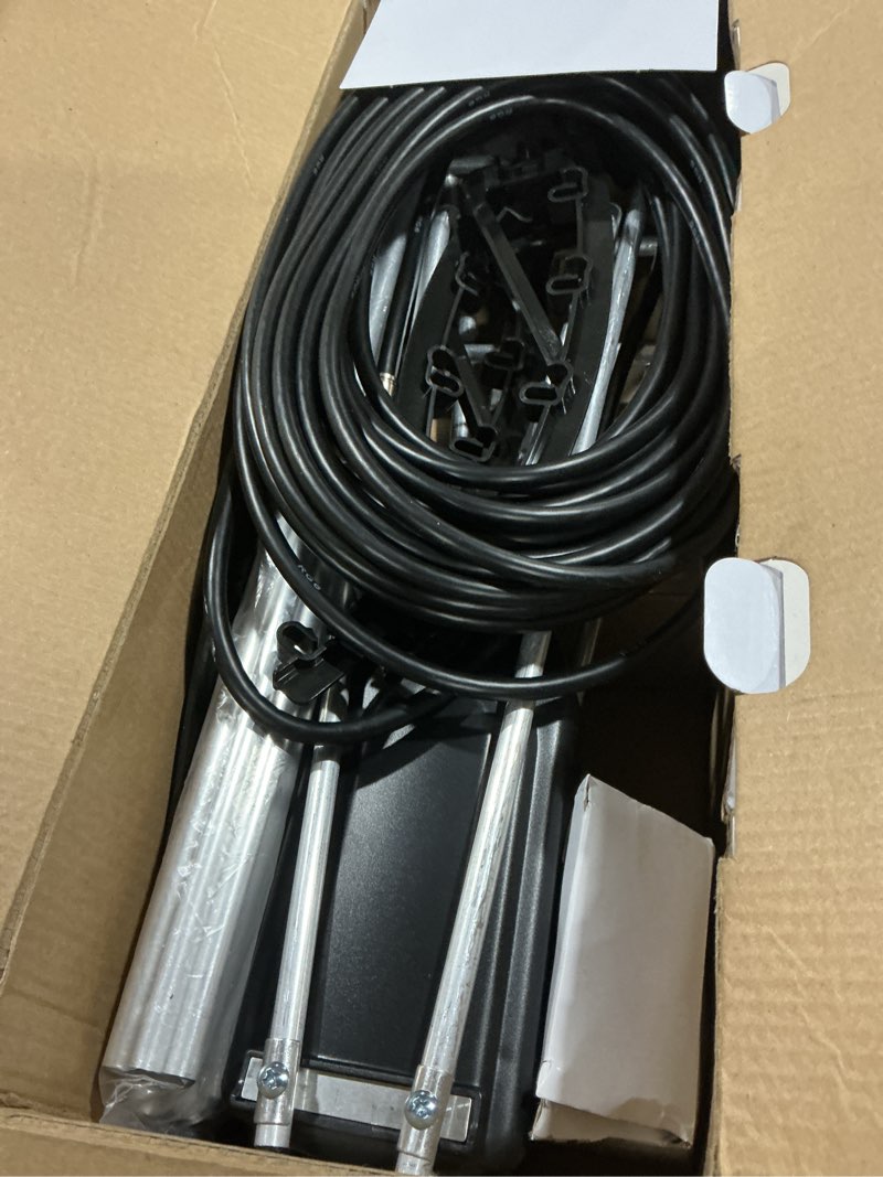 Condition photo showing Good Condition for Digital HD TV Antenna, Amplified Attic/Outdoor Antenna, 360 Degree Rotation Wireless Remote, 4K 1080P VHF UHF, Mounting Pole Included, 200 Miles Range