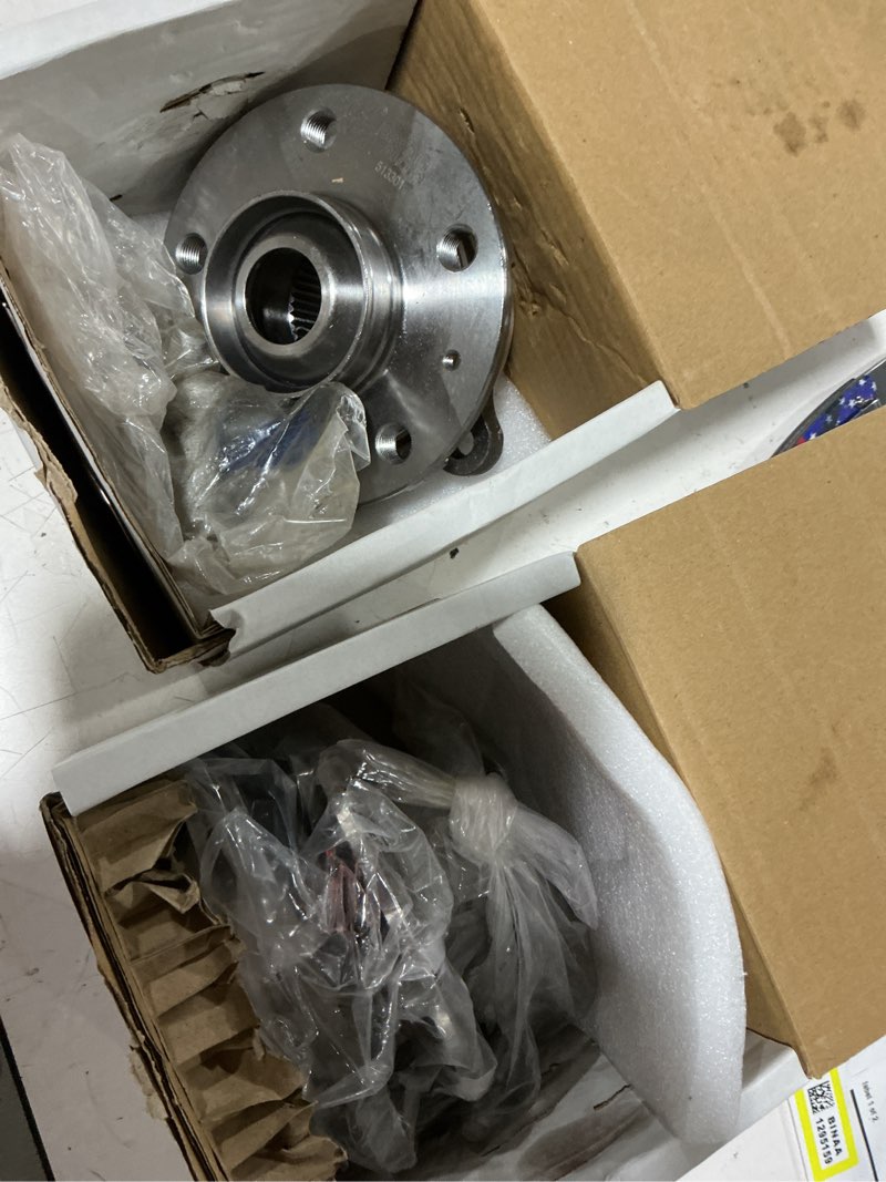 Condition photo showing As Is for 513301 front/rear wheel hub bearing assembly 5 lugs compatible for audi a4/a5/a6, q5/sq5, s4/s5/s6/s7/s8, rs5/rs7, allroad, a4/a5/a6/a7/a8 quattro awd (513301 * 2) 513301*2