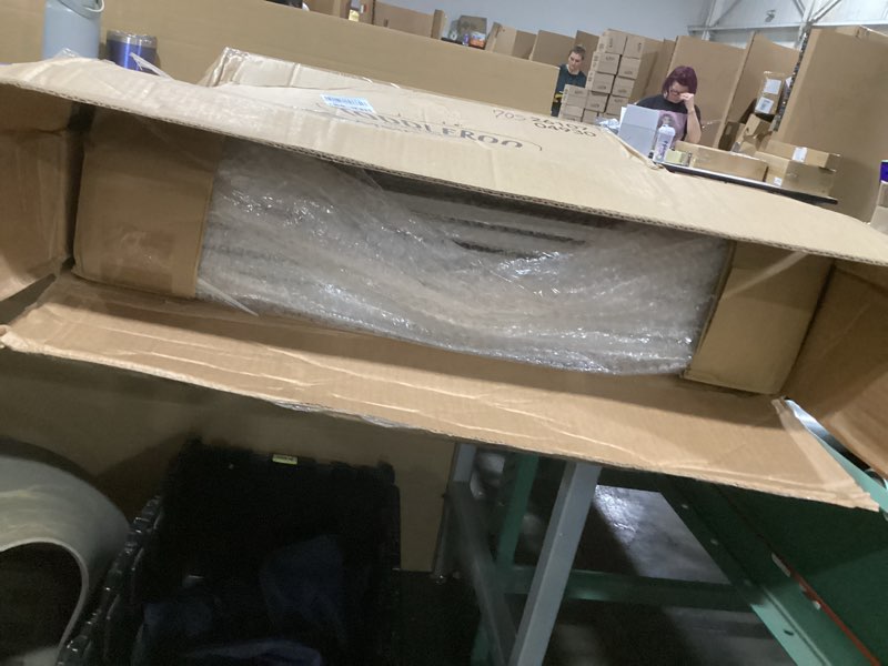 Condition photo showing Good Condition for Toddleroo by North States - 3 In 1 Metal Superyard Baby Play Yard: 6 Panel Playpen, Safety Gate, or Extra Wide Baby Fence - Encloses Up to 10 Square Feet - 30 Inches Tall - Taupe 6-Panel Taupe