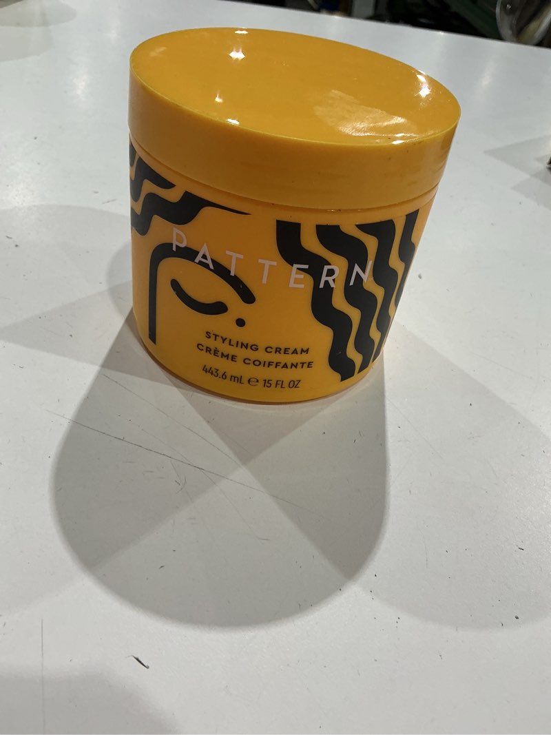Condition photo showing As Is for pattern beauty by tracee ellis ross styling cream 15 fl oz - hold & definition for curly hair 3b-4c 15 fl oz (pack of 1)