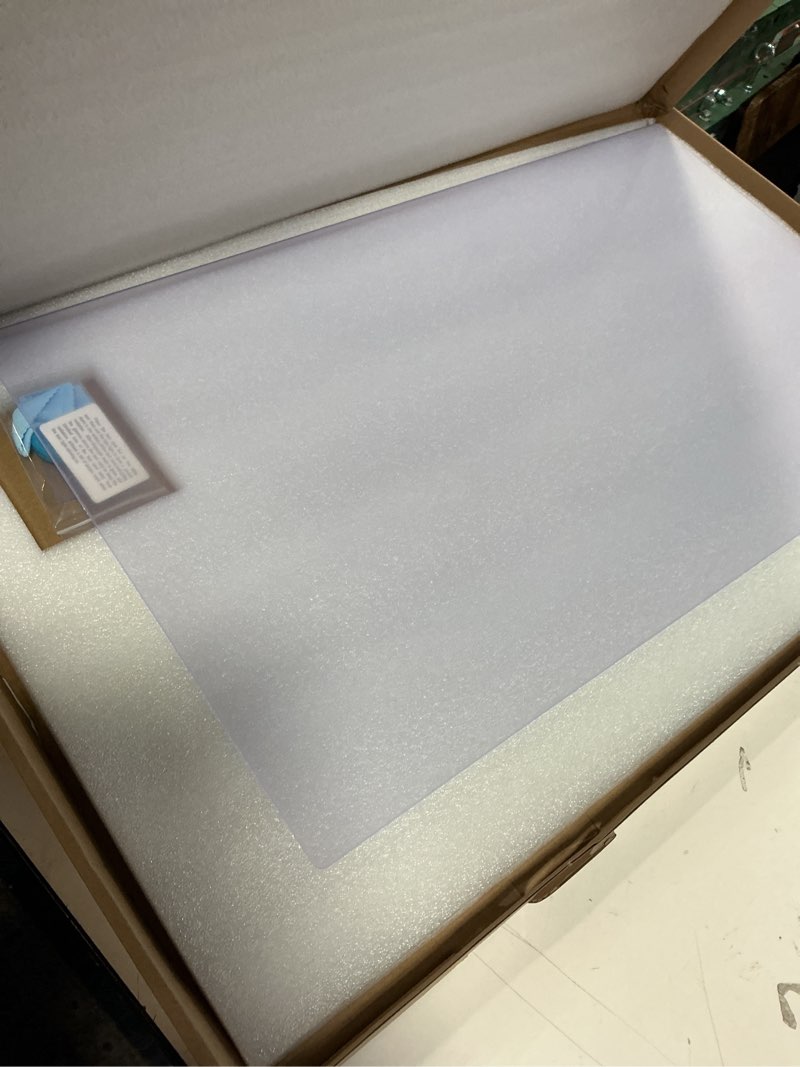 Condition photo showing Good Condition for Qoosea Blue Light Screen Protector for Computer Monitor: 27-28 inches Computer Monitor Screen Protector for Eyes Screen Filter Reducing Eye Strain Blue Light HD Easy To Install