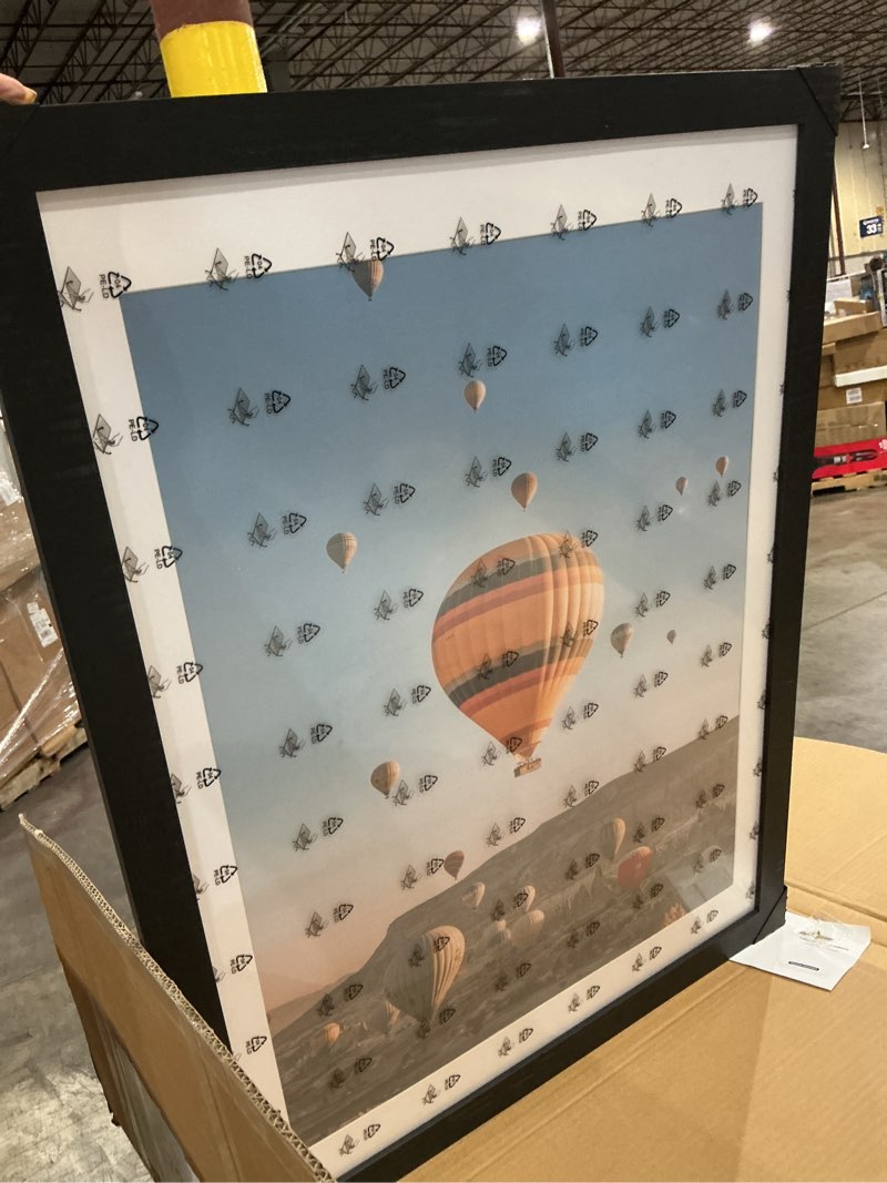 Condition photo showing Good Condition for 4x5 picture frame black for wall hanging or tabletop, wall mounting horizontally or vertically, 4 x 5 wall gallery poster photo frame with shatter resistant plexiglass, black black 4x5 inch