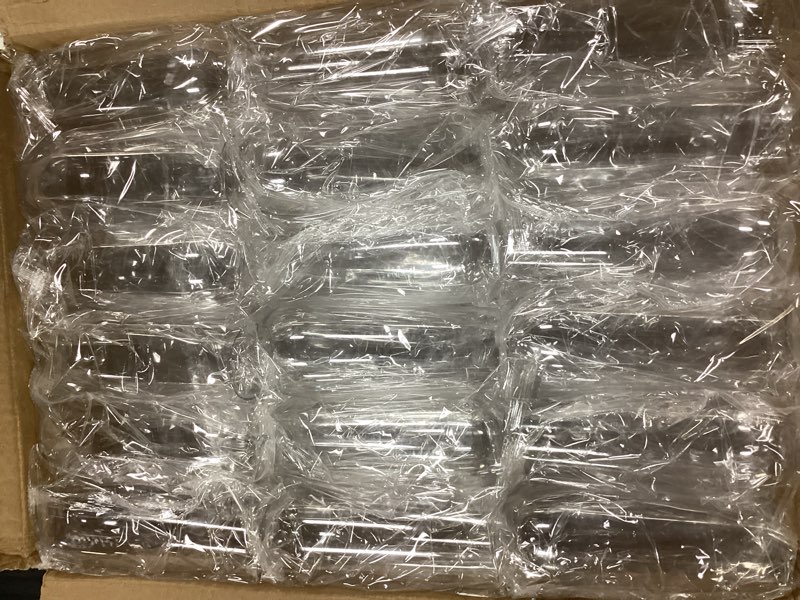 Condition photo showing Good Condition for reli. champagne flutes plastic (50 pack, 9oz) clear, stemless | disposable mimosa glasses for champagne, mimosa, cocktail, wedding/parties | bpa-free plastic champagne flutes, shatterproof cups