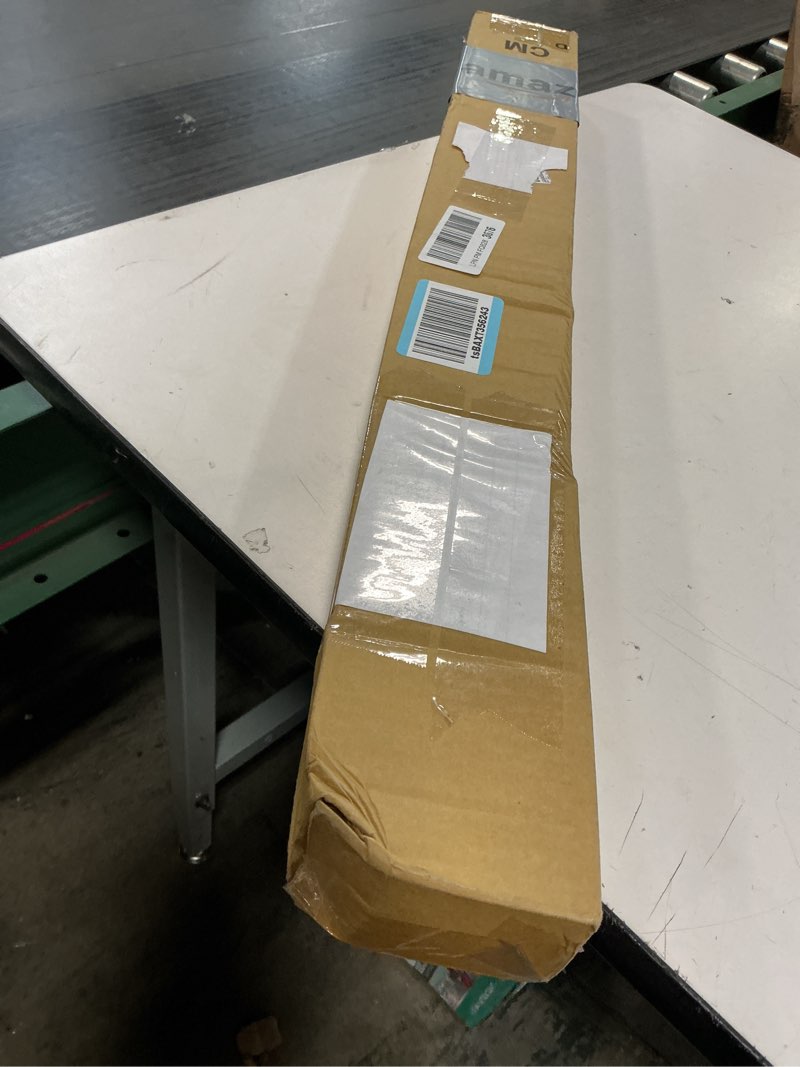 Condition photo showing New/Like New for dez furnishings qdcm300640 cordless light filtering pleated shade, 30w x 64l inches, camel