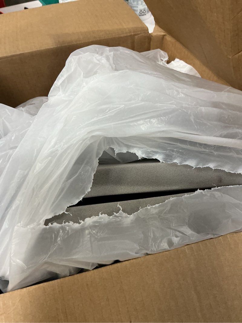 Condition photo showing As Is for moonoom 22"x22" Couch Cushion Support, Grey Sofa Cushion Sagging Repair, Curved High Density Foam Replacement for Furniture Sagging Seat Sectional Loveseat Chair (3 Pcs) Grey 3 Pcs