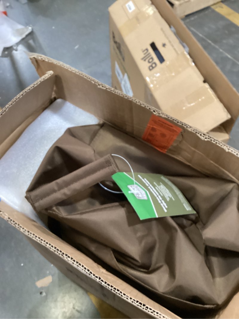 Condition photo showing Good Condition for TIMBER RIDGE 400L Large Capacity Folding Double Decker Wagon with Brakes, 54" Extra Long Extender Wagon Cart, 450lbs Heavy Duty Collapsible Cart, All-Terrain Big Wheels for Camping, Sports, Shopping Tan With Brakes