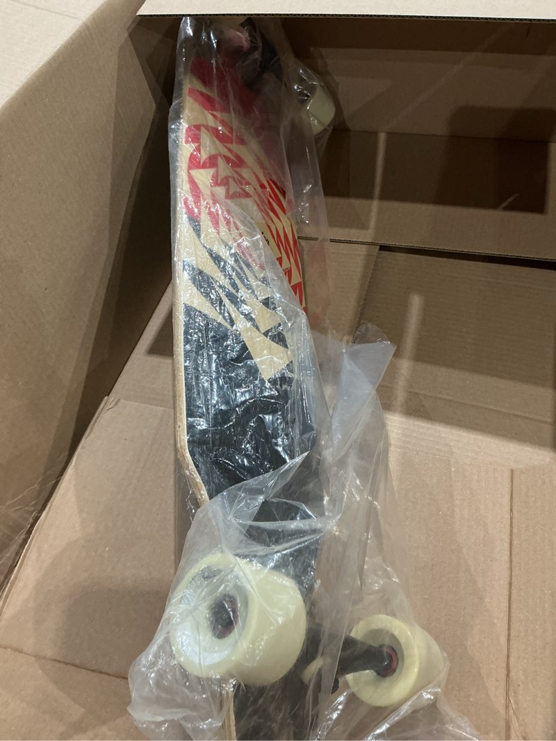 Condition photo showing Good Condition for volador urban freeride pro longboard cruiser 40inch | canadian maple wood deck & forged reverse kingpin truck | drop through longboard complete setup for urban commuting arrow