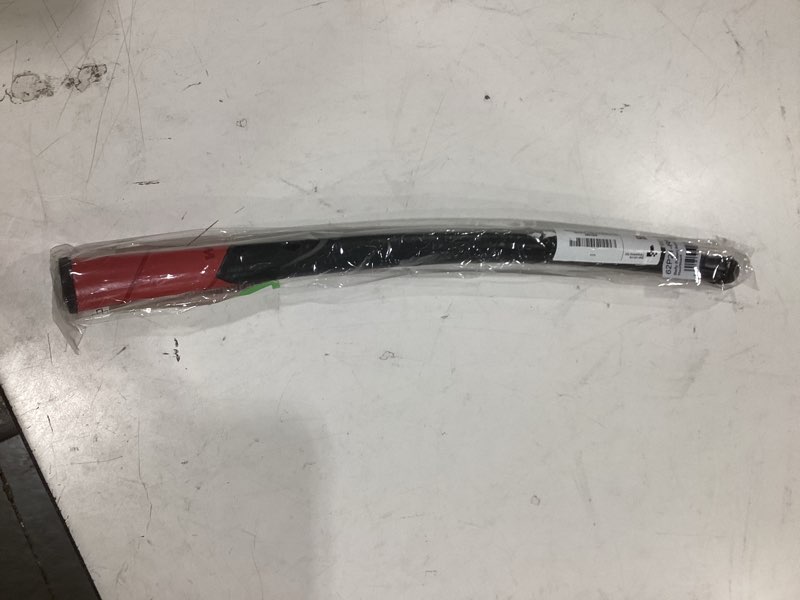 Condition photo showing As Is for ultimate feel counter-balance putter: long pistol with multiple hand placement options. sleek design, comfortable & tacky excel polymer grip, enhanced by multiple tread patterns standard red/black