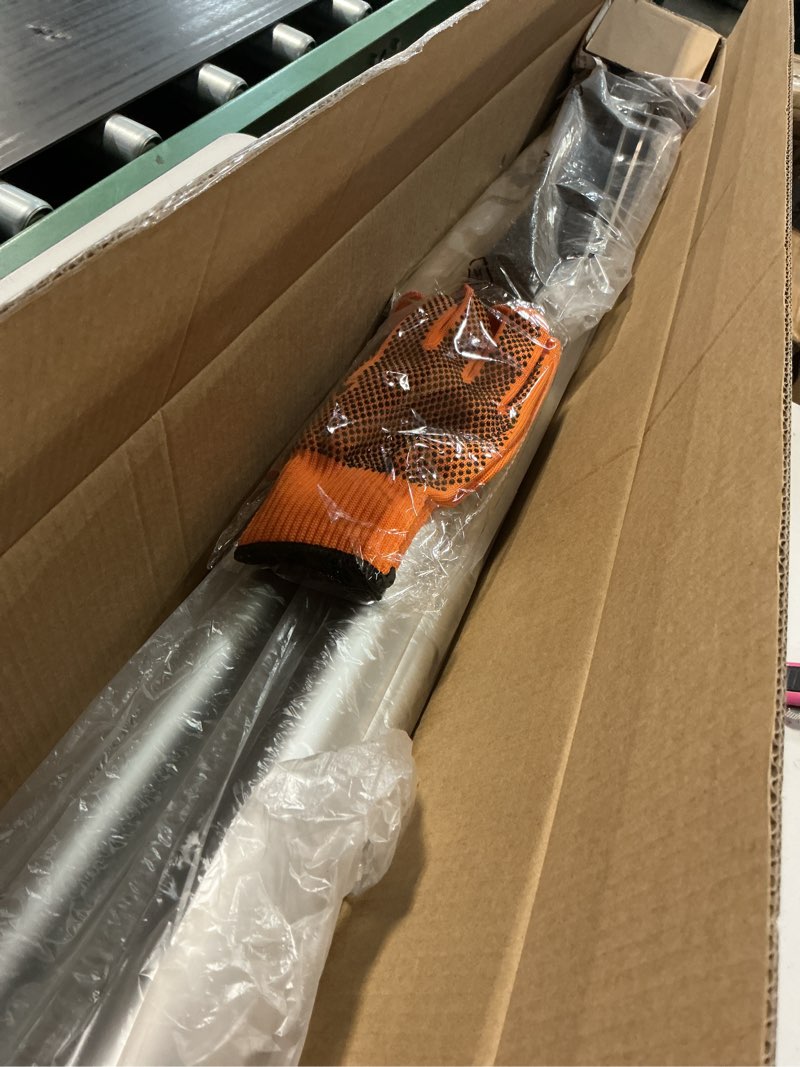 Condition photo showing Good Condition for Leaf Roof Brush and Roof Rake, 21 Ft Adjustable Length Roof Cleaning Tool, Remove Roof Leaves Safely, with Natural Brush Head, Lightweight, Easy to Use & Store