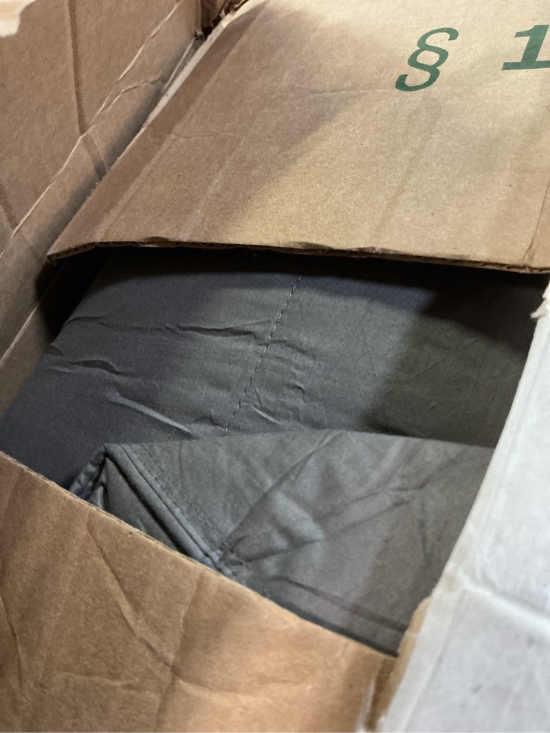 Condition photo showing Good Condition for canadian luxury goose down comforter, king, 75% goose down 850+ fill power duvet with 1200tc 100% cotton shell all season bedding comforter, soft duvet insert for adults (106"x90",dark gray) dark gray king (106x90 in) all season down comforter