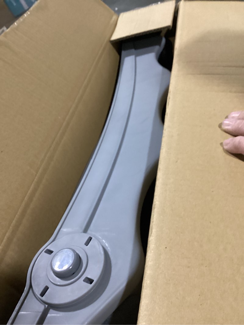 Condition photo showing Good Condition for amazon basics foldable non-slip pet stairs, steps for dogs and cats, 14.6'' w x 22.75'' d x 19.5'' h, grey 14.6'' w x 22.75'' d x 19.5'' h grey