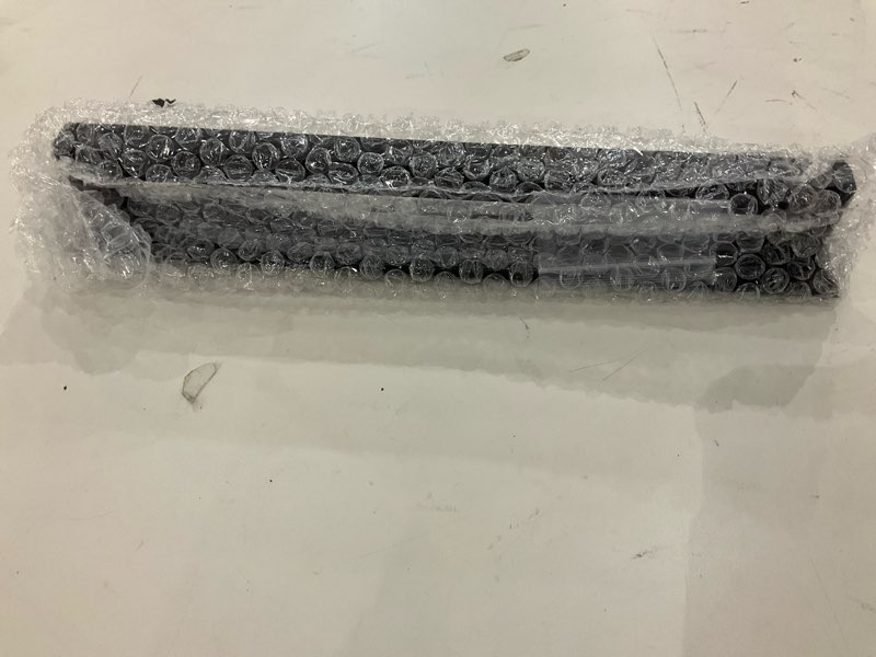 Condition photo showing New/Like New for Homode Barn Door Handle, 12" Rustic Pull Handle Heavy Duty, Matte Black Square Door Pull with Flush Long Base, for Sliding Barn Door, Gate, Shed, Garage Rectangular Pull Handle