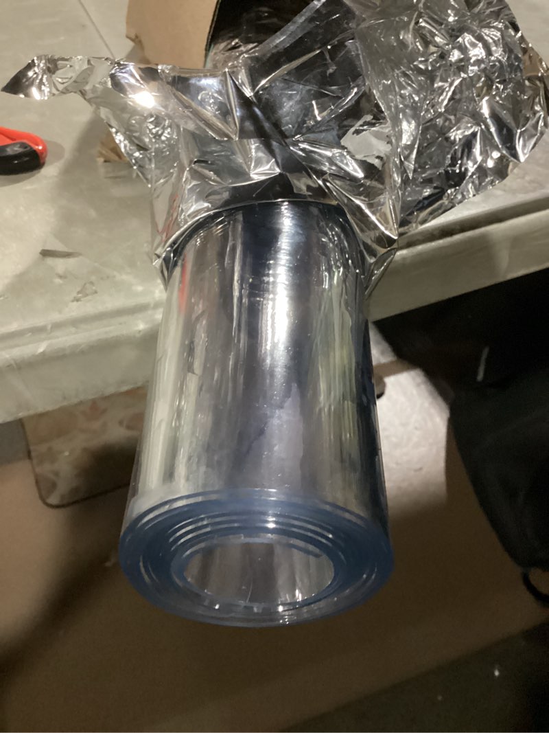 Condition photo showing Good Condition for Rectangular Transparent PVC Table Pad Mat 1.5mm Thick 32x63 Inch Plastic Table Protector Clear Desk Mat Tablecloth for Coffee Table Writing Desk Dining Table Kitchen Countertop Banquet Table Wipeable Clear Rectangle 1.5mm 32" x 63"