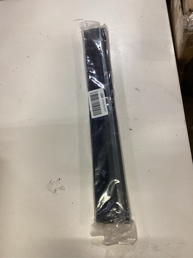 Condition photo showing New/Like New for 2 Pieces Ticket Holder Receipt Holder for Restaurant Refrigerator, No Drill Restaurant Ticket Order Holders for Walls Home Kitchen Office Cafes Pubs Bars (Black, 19.7", 2pcs) Black-50cm-2pcs Black-50cm-2Pcs