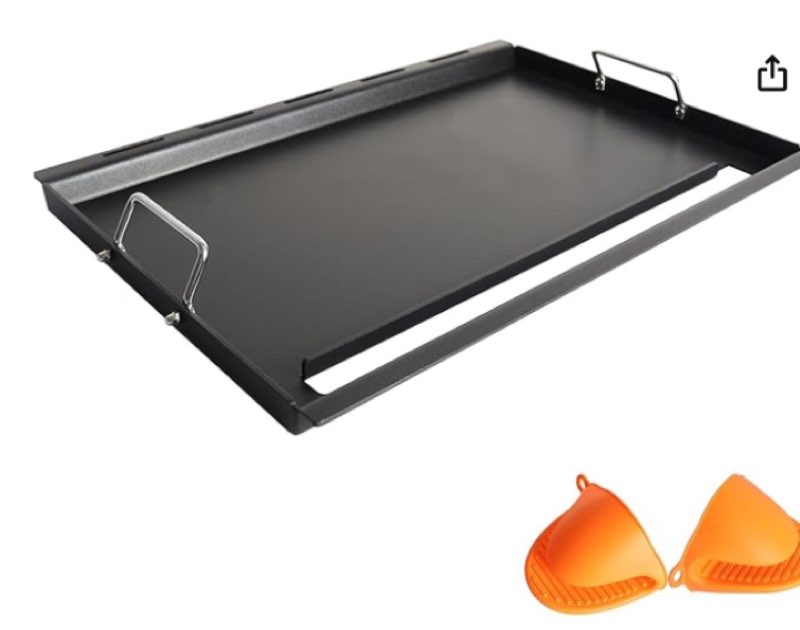 6788 Griddle Insert for Weber Genesis II 300 Series Gas Grill Non-Stick Full Size Cooking Plate Replacement Part for Weber GS4 Genesis II E310 E315 E325 E330 E335 S310 S335 Genesis II LX 340