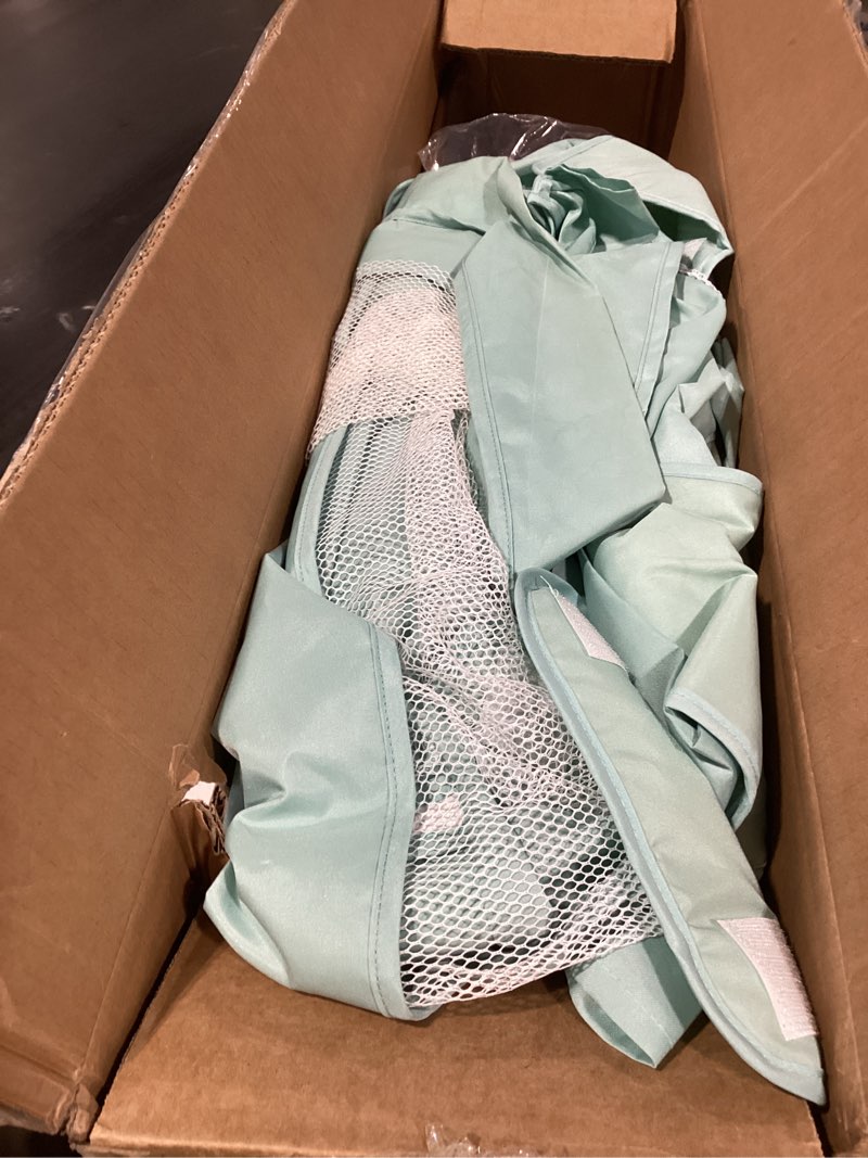 Condition photo showing Good Condition for COMOMY Playpens for Toddlers, 79"x71" Baby Playard Extra Large, Safe Non-Slip Fence, Full Mesh Design, Indoor & Outdoor Kids Activity Center, Dark Green Dark Green 79"x71"