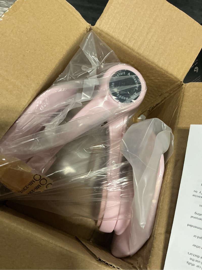 Condition photo showing Good Condition for merach pelvic floor exercise devices, thigh trainer, inner thigh exerciser | easy shaping, quickly activates floor muscles, 360° rotation and high-quality materials, suitable for everyone pink
