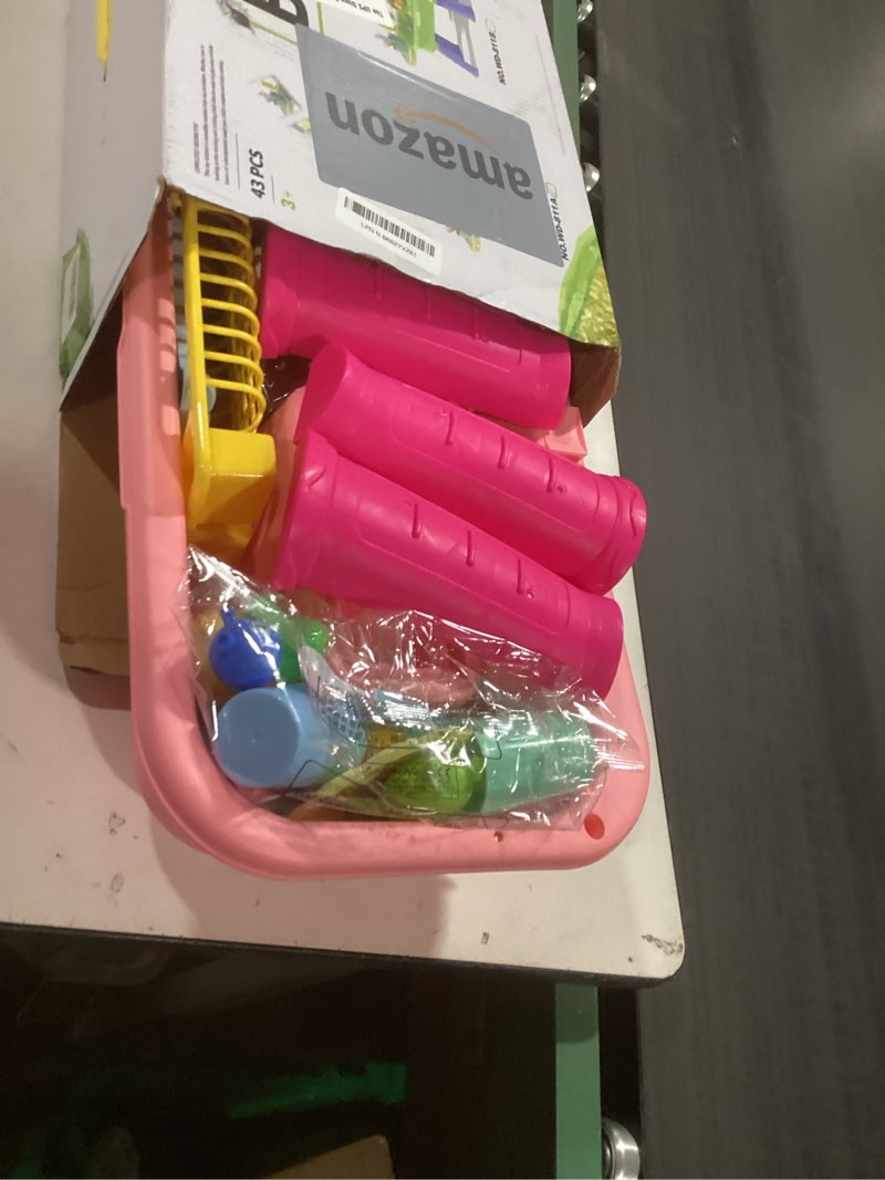 Condition photo showing Good Condition for 2026 Upgraded Water Table for Toddlers 3+, Water Table for Kids Ages 4-8 with Pump, Play Sink with Running Water, Kitchen Sink for Toddlers, Fishing Game and Outside Sensory Toys (Pink)