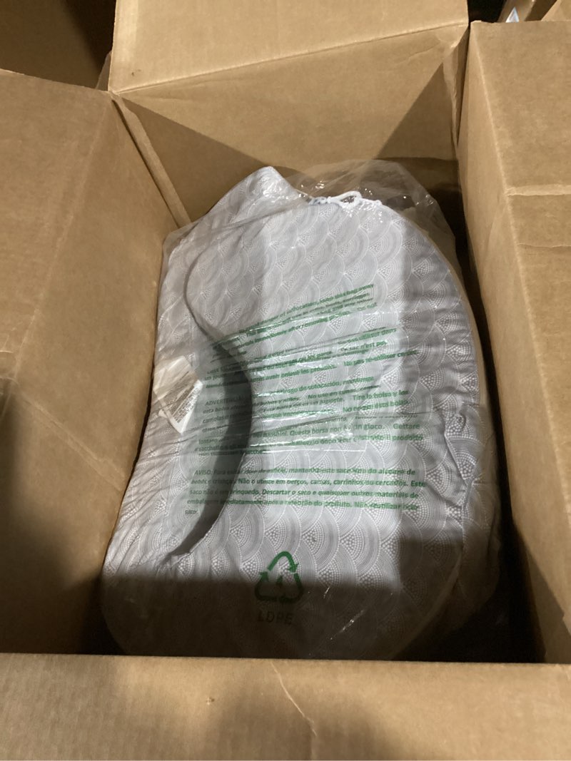 Condition photo showing Good Condition for My Brest Friend Original Nursing Pillow Enhanced Ergonomics Essential Breastfeeding Pillow Support For Mom & Baby W/ Convenient Side Pocket, Double Straps & Slipcover, Horizon Horizon Original