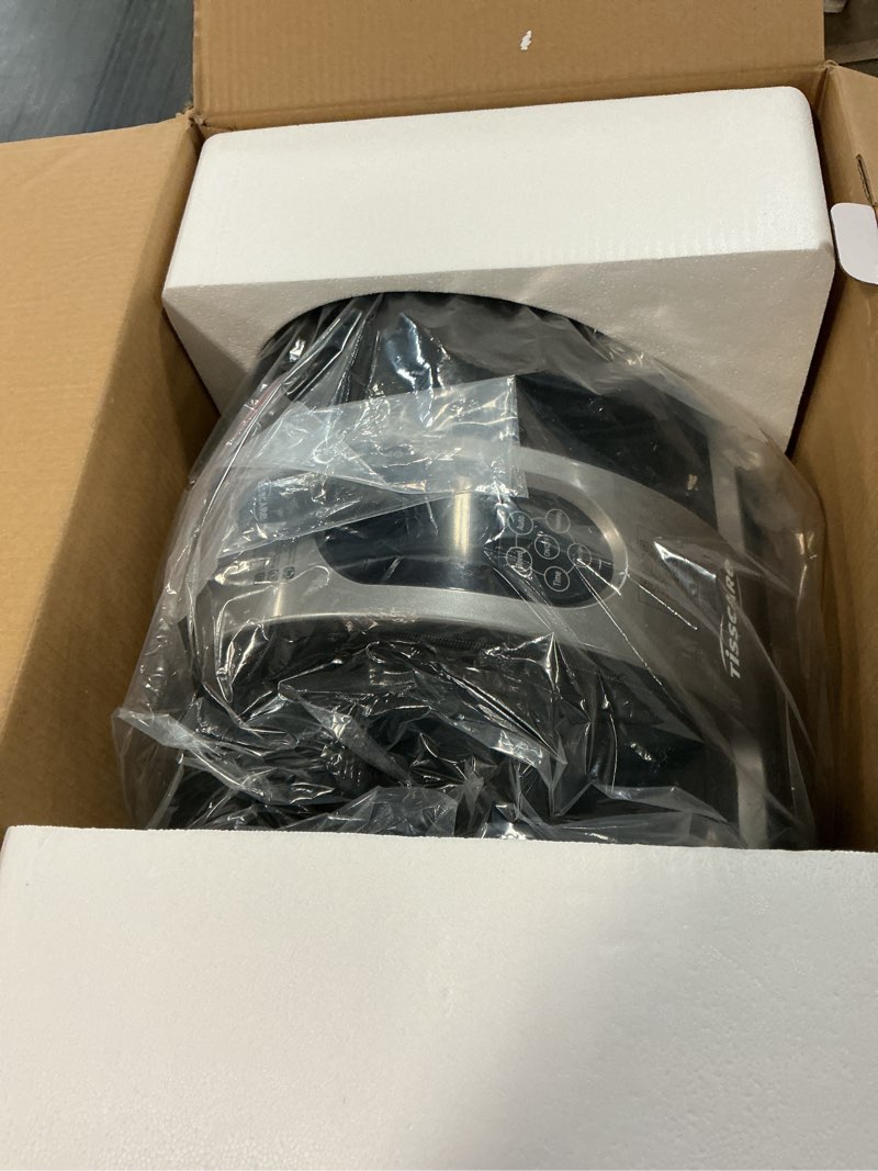 Condition photo showing Good Condition for tisscare shiatsu foot massager with heat: fsa eligible hsa foot massager for neuropathy, plantar fasciitis and pain relief-massage feet/leg/calf/ankle at home/office, gifts for women and men(gray)