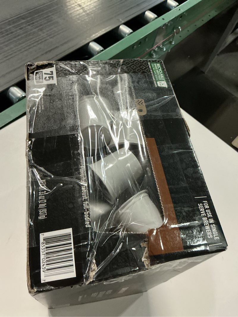 Condition photo showing New/Like New for Peet's Coffee, Dark Roast Keurig K-Cup Pods - Major Dickason's Blend 75 Count (1 Box of 75 Pods) BEST  IF USTED BY 08/06/2026