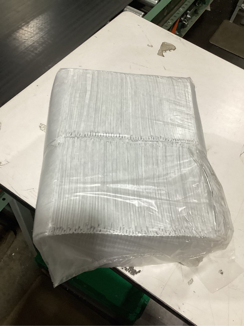 Condition photo showing New/Like New for Disposable Underpads 23'' x 36'' (200 Count) Incontinence Pads, Bed Covers, Puppy Training, Thick, Super Absorbent Protection for Kids, Adults, Elderly Liquid, Urine. Five Layers Protection.