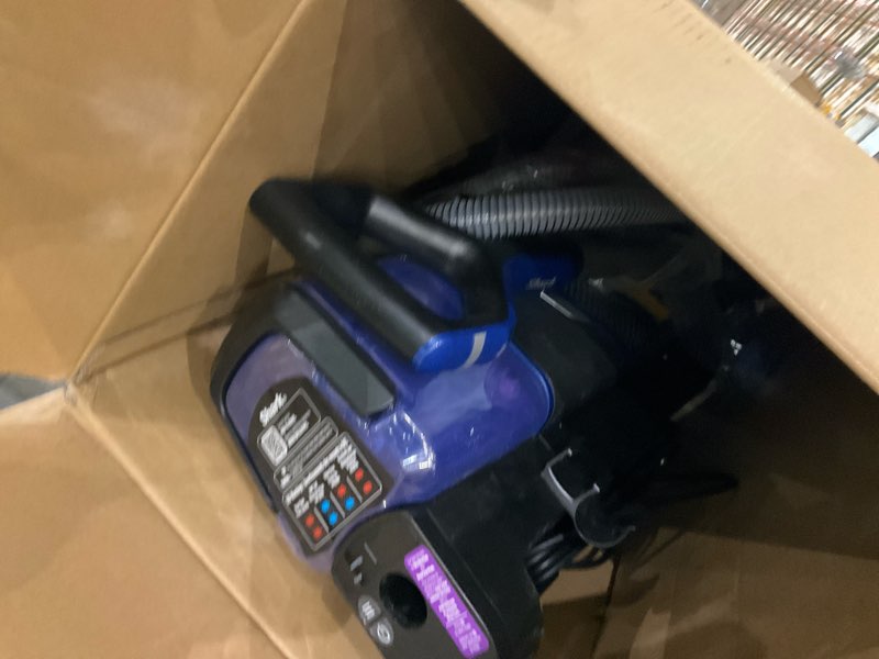 Condition photo showing As Is for Shark CarpetXpert HairPro Upright Carpet, Area Rug & Upholstery Cleaner with Spot & Stain Remover, Perfect for Pets, Carpet Shampooer, 2 Cleaning Tools, Pet Cleaning Solution, Cobalt, EX251BRN CarpetXpert HairPro+Spot & Stain
