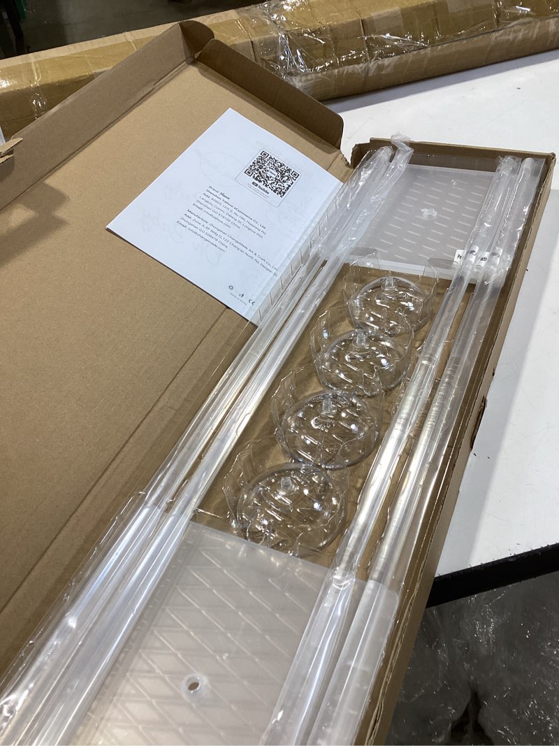 Condition photo showing Good Condition for YALLOVE Clear Acrylic Tabletop Balloon Stand Kit, 23.6 Inch 4 pack Balloon Stick Holder with Base for Centerpiece Party Decoration (Balloons Not Included) 23.6'' 4 Pack