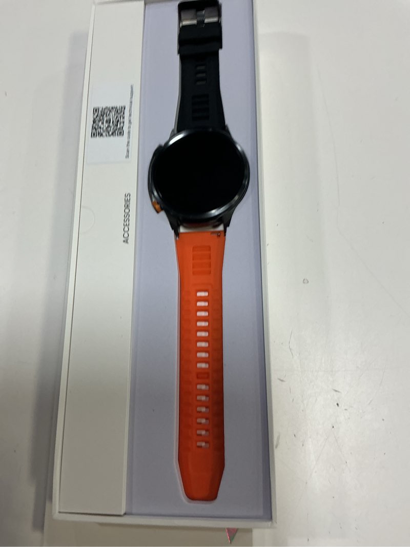 Condition photo showing Good Condition for military smart watches for men, smart watch with 100 days battery/flashlight/heart rate/sleep/spo2 monitor/calling/110+ sports mode, 5 atm rugged men's fitness tracker watch for android iphone(black)