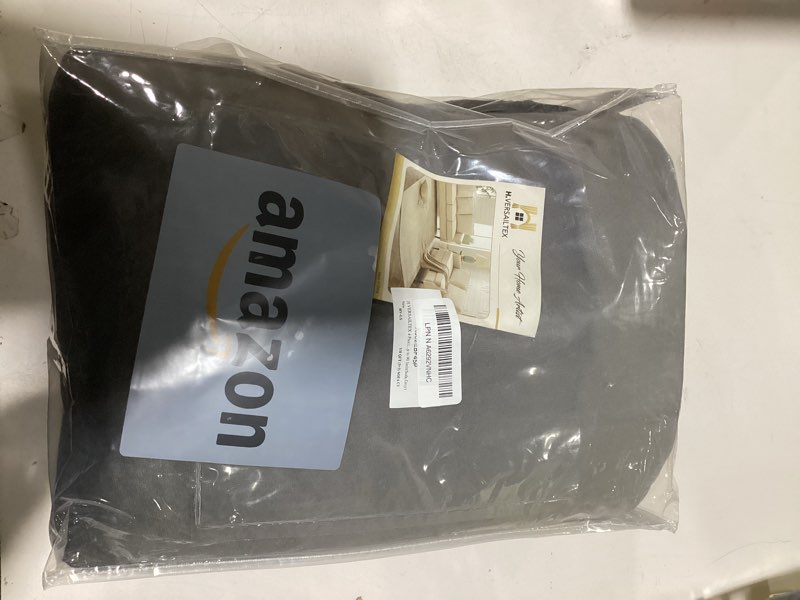 Condition photo showing Good Condition for H.VERSAILTEX 4 Piece Stretch Sofa Covers for 3 Cushion Couch Covers for Living Room Furniture Slipcovers (Base Cover Plus 3 Seat Cushion Covers) Upgraded Thicker Jacquard Fabric (Sofa, Grey) Large Grey