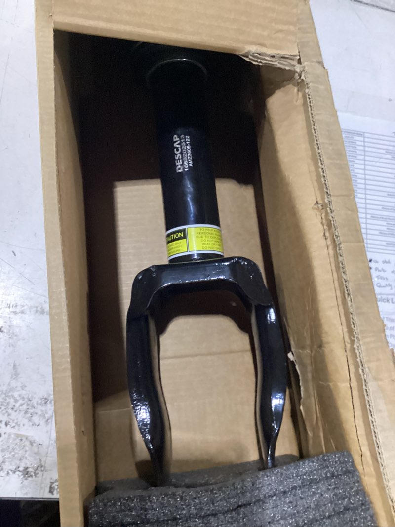 Condition photo showing New/Like New for front left air suspension strut shock absorber compatible with 2012-2019 mercedes benz x166 gl350 gl400 gl450 gl500 gl550 gl63 amg, gls320 gls350 gls400 gls450 gls500 gls550 gls63 amg oem 1663202513 front left without ads