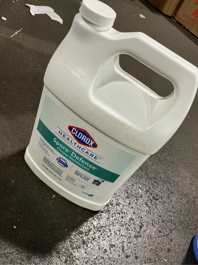 Condition photo showing New/Like New for clorox healthcare spore defense cleaner disinfectant refill