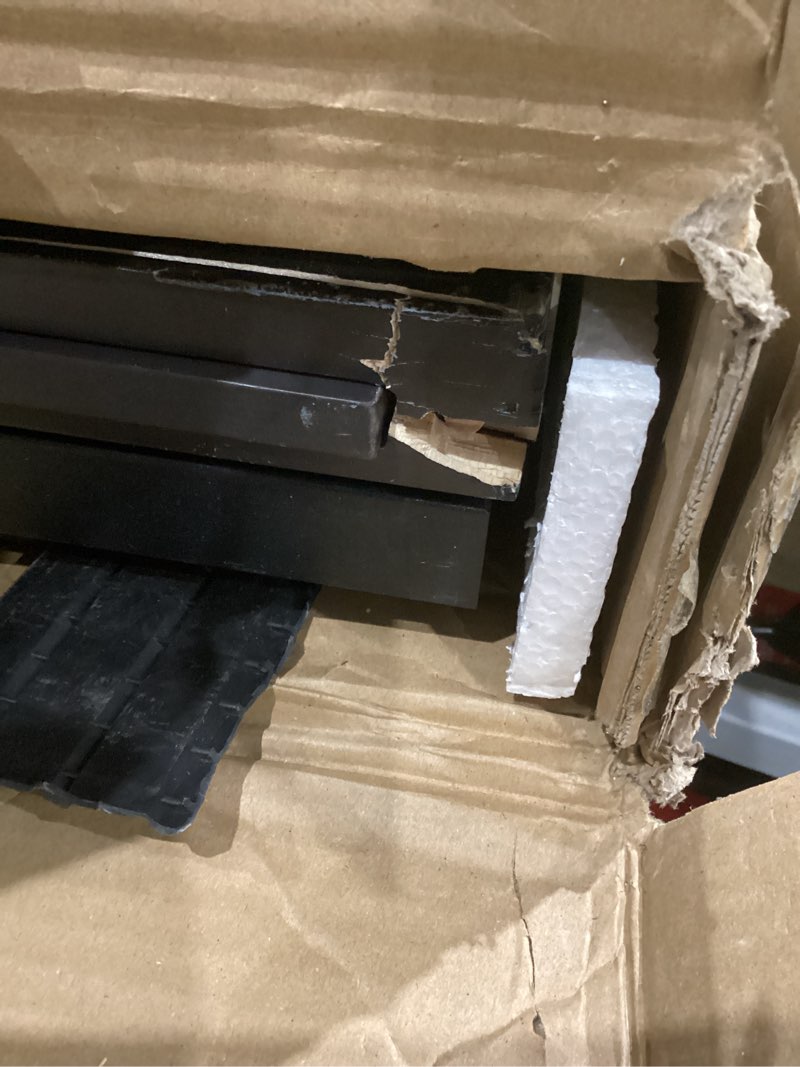 Condition photo showing As Is for Doerpuz Puzzle Table with Folding Legs, 1500 Pieces Puzzle Table for Adults with Drawers, Cover, Whe