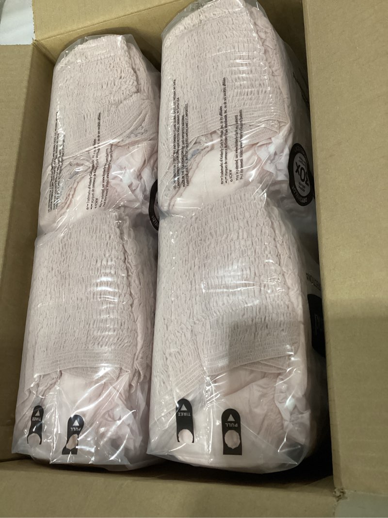 Condition photo showing New/Like New for Depend Fresh Protection Adult Diapers, Incontinence & Postpartum Bladder Leak Underwear for Women, Disposable, Maximum, Extra-Extra-Large, Blush, 44 Count (2 Packs of 22), Packaging May Vary 2X-Large 44