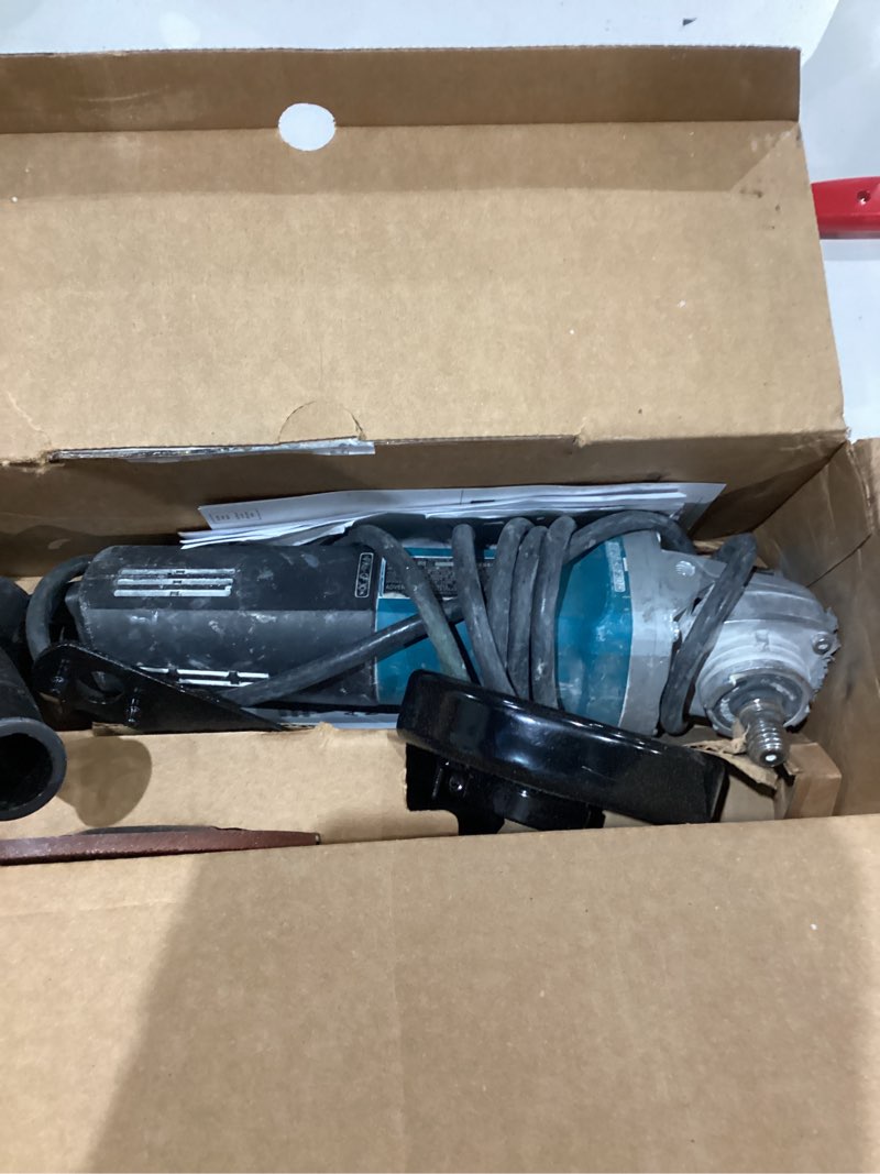 Condition photo showing As Is for Makita 9565CV 5" SJS™ High-Power Angle Grinder 0 Tool Only