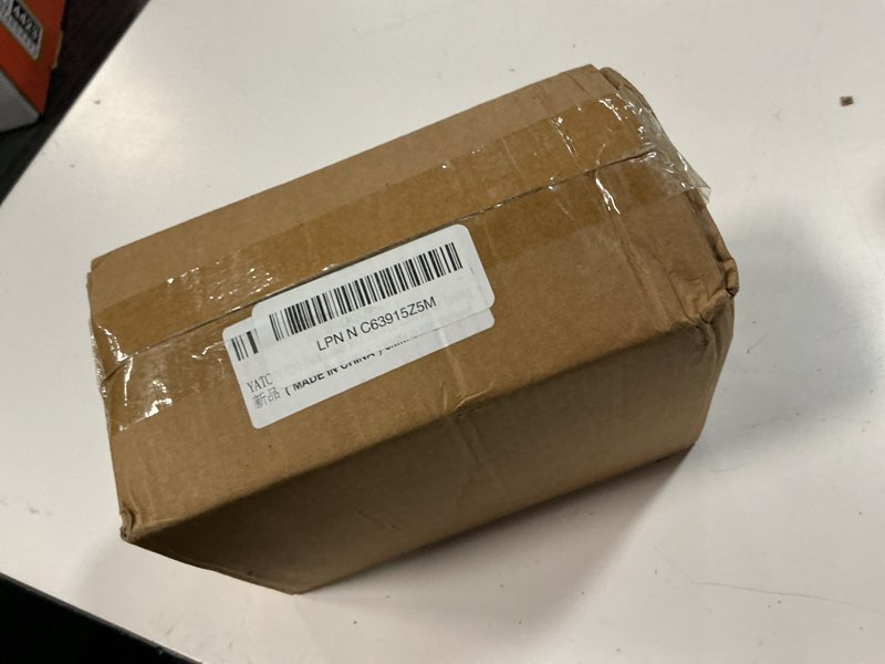 Condition photo showing New/Like New for 2-pack grade 80 trailer safety chain 35 inch with 5/16'' clevis snap hook and chain retainer | 21,000 lbs break strength | transport chain for towing 5/16'' x 35in (2-pack) yellow