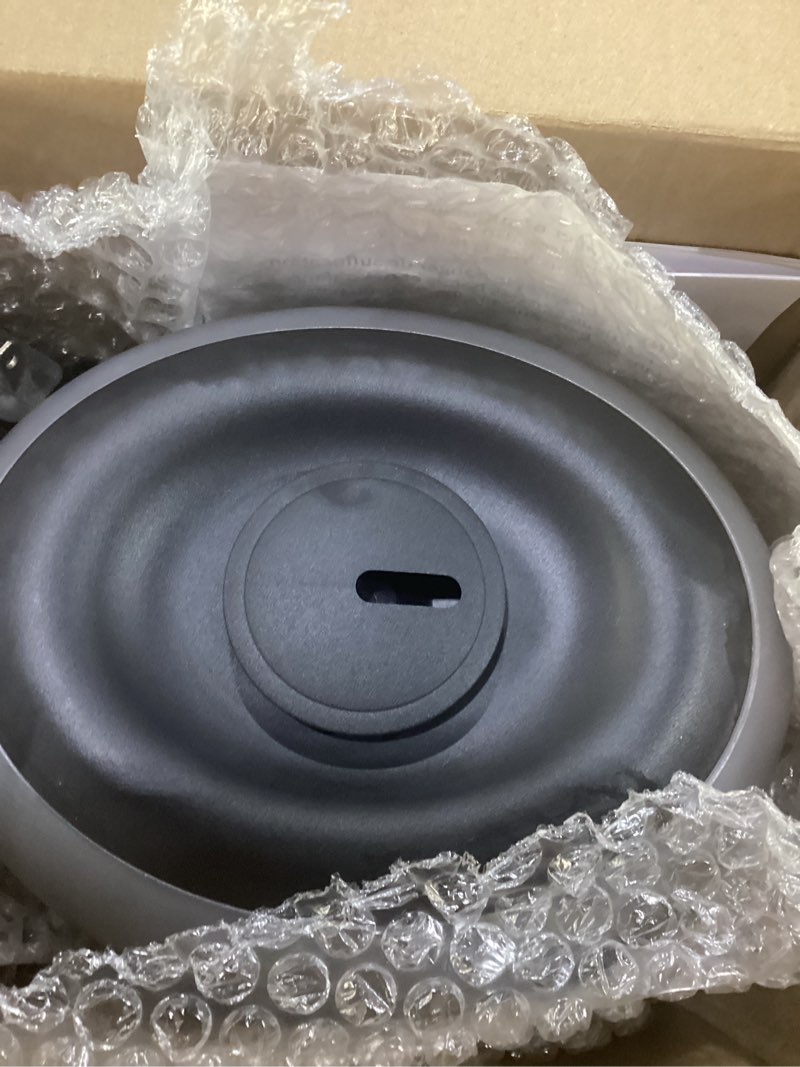 Condition photo showing New/Like New for clarston humidifiers for bedroom, 2l top fill with 360° nozzle for large room, 7-color night light, 24db quiet cool mist air humidifier for baby nursery & plants, no bpa, auto shut off, easy to clean 2l black(7-color light)