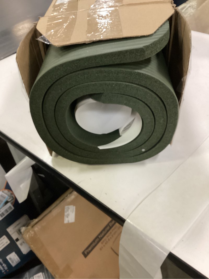 Condition photo showing New/Like New for Retrospec Solana 1 inch Yoga Mat Wild Spruce 1 inch