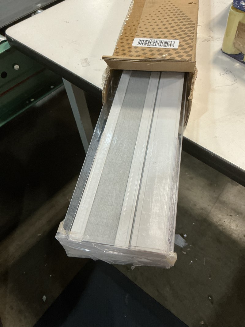 Condition photo showing Good Condition for Grandekor Top Down Bottom Up Cellular Shades Cordless, 34" Wx72 H, Pull Down Honeycomb Blinds for Windows Room Darkening Blinds & Shades for Living Room Bedroom, Blackout, White White (100% Blackout) 34"W x 72"H